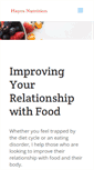 Mobile Screenshot of hayes-nutrition.com